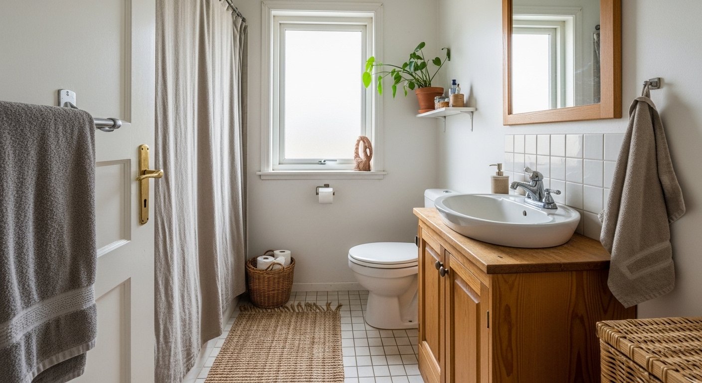 How To Declutter A Tiny Bathroom And Make It Feel Spacious
