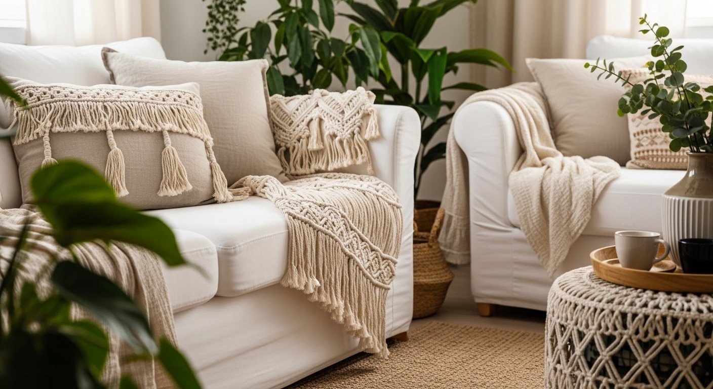 13 Chic White Couch Boho Living Room Decor You’ll Want