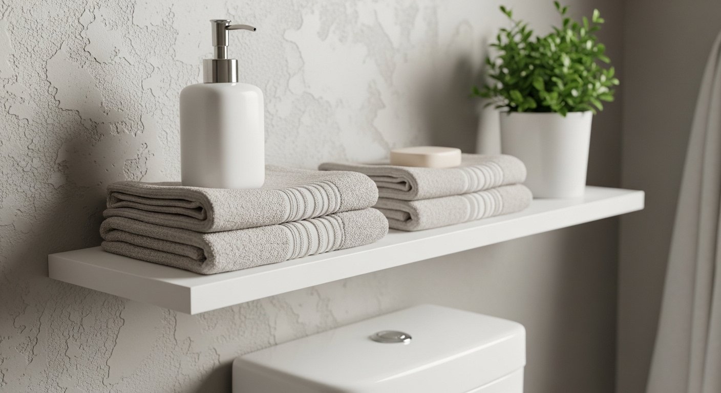 22 Creative Over The Toilet Storage Ideas To Save Every Inch