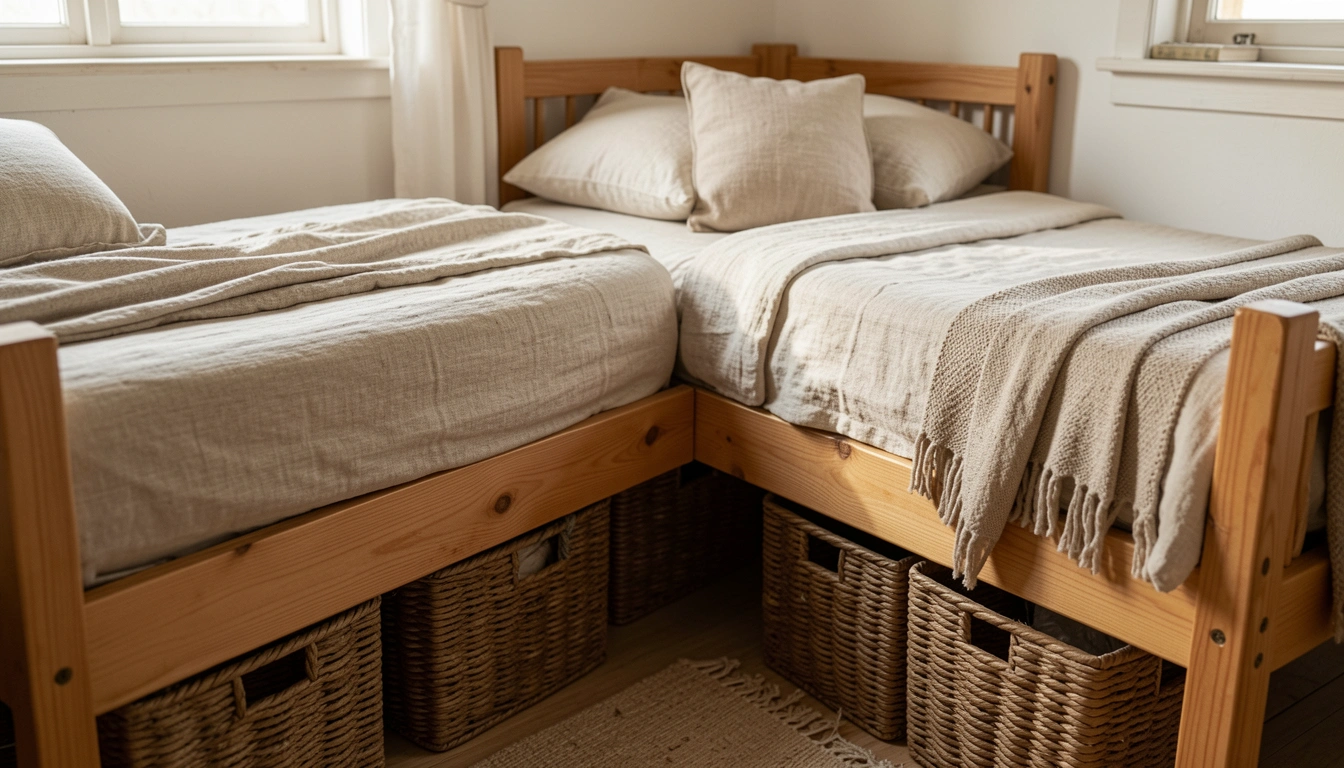 28 Genius Small Room Twin Bed Arrangement Ideas For Cozy Living