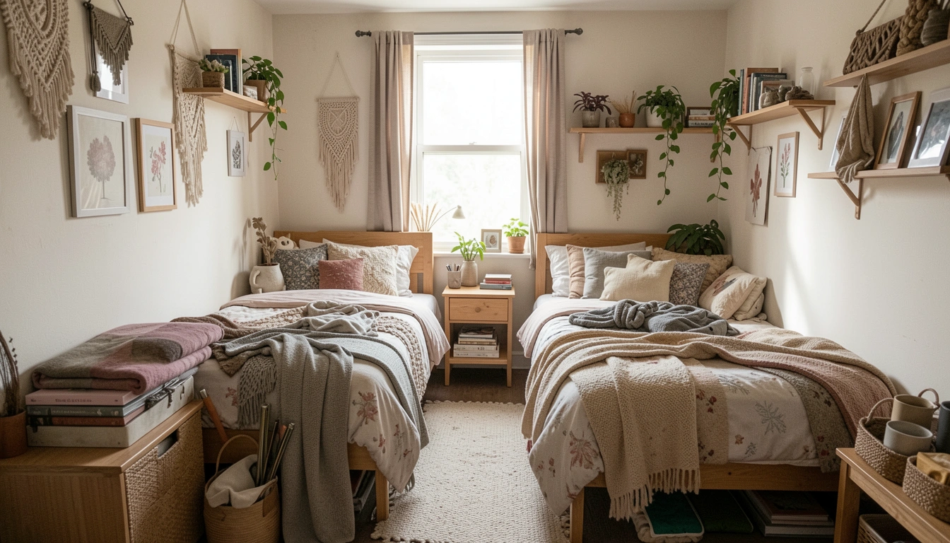How To Organize Twin Beds In Tiny Room For A Functional Layout