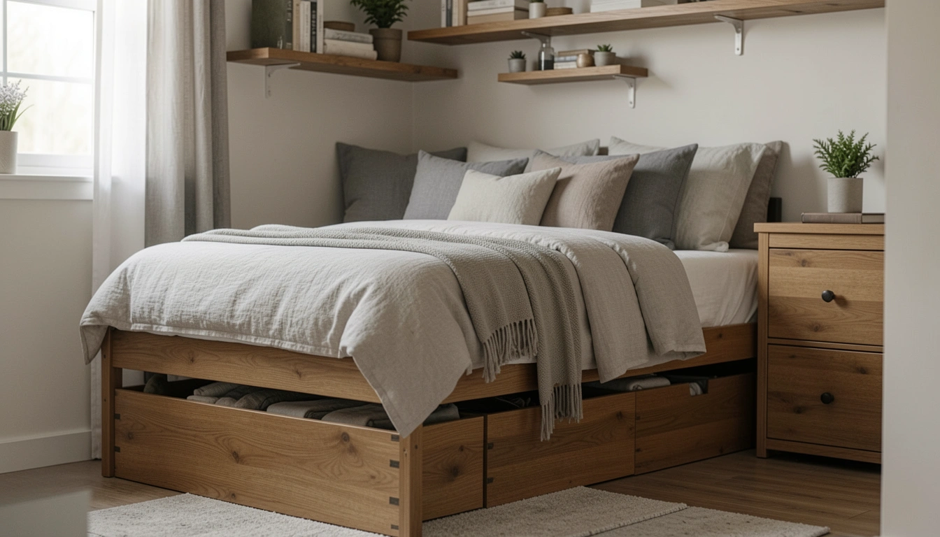 26 Easy Small Bedroom Twin Bed Hacks That Boost Functionality