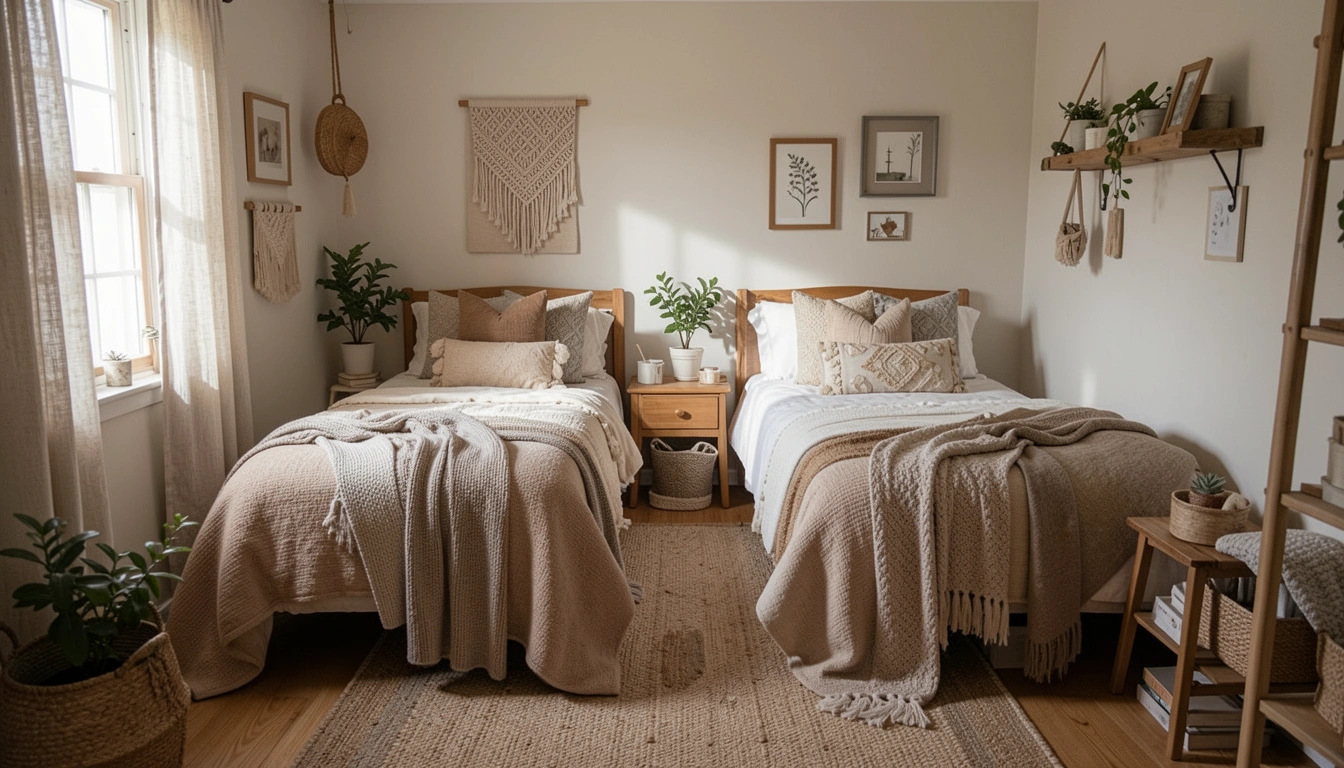 How To Decorate Twin Beds In Small Rooms For Maximum Charm