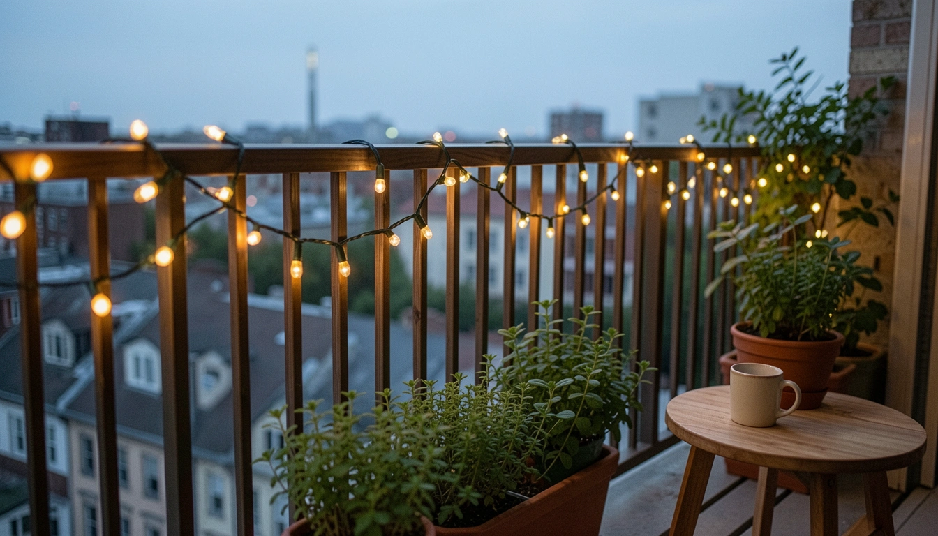 28 Magical Balcony Lighting Ideas To Transform Your Nights
