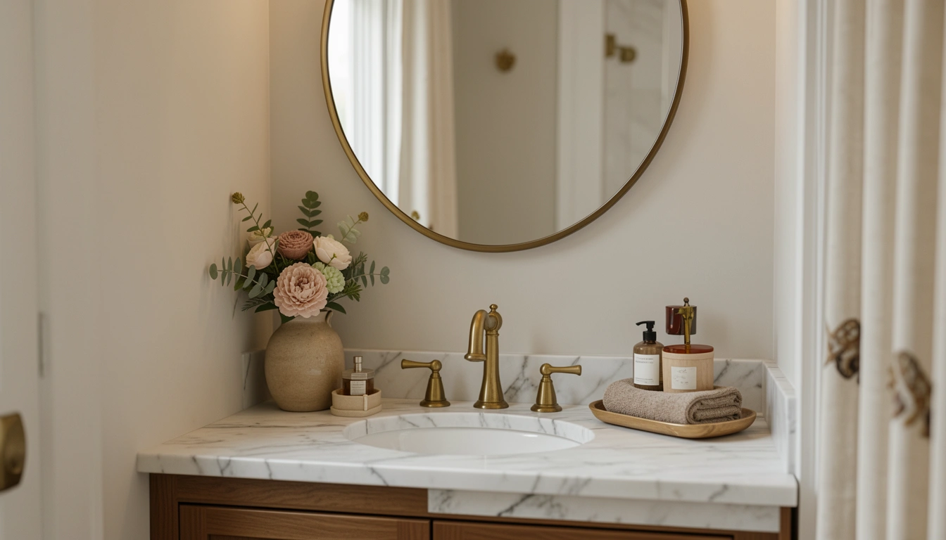 24 High-End Luxury Small Half Bathroom Ideas To Elevate Your Home